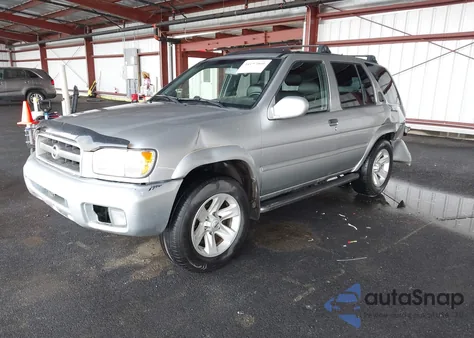 2002 Nissan Pathfinder Le из США, поврежденный, VIN JN8DR09Y42W731003